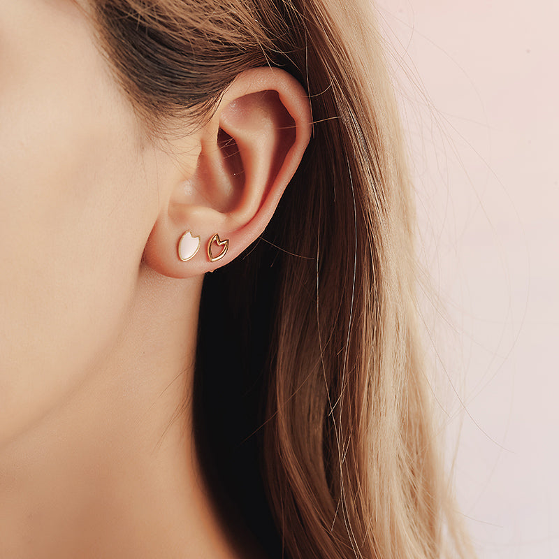 The Sakura Stud Earrings