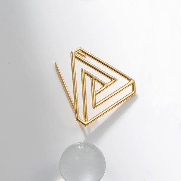 The Penrose Triangle Brooch